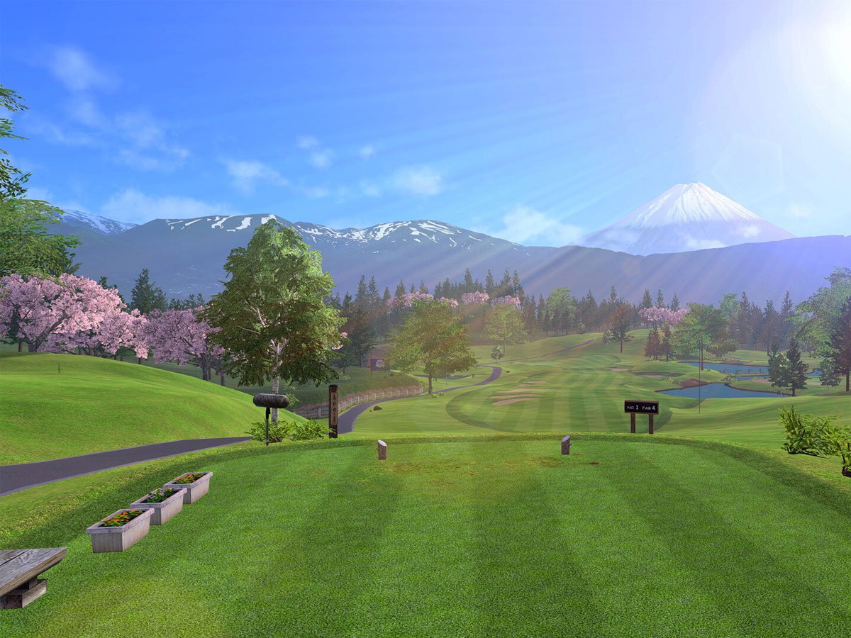 Zrzut ekranu screenshot z gry Everybody's Golf Hot Shots