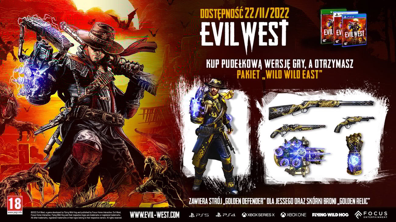 Dodatek do wersji pudełkowej gry Evil West