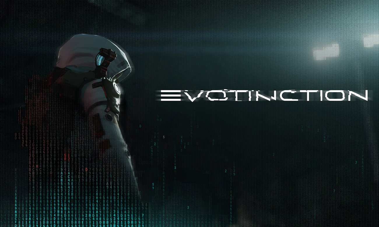 Grafika key art z gry Evotinction