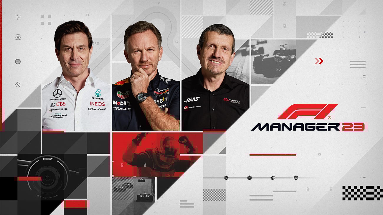 Grafika key art z gry F1 Manager 2023