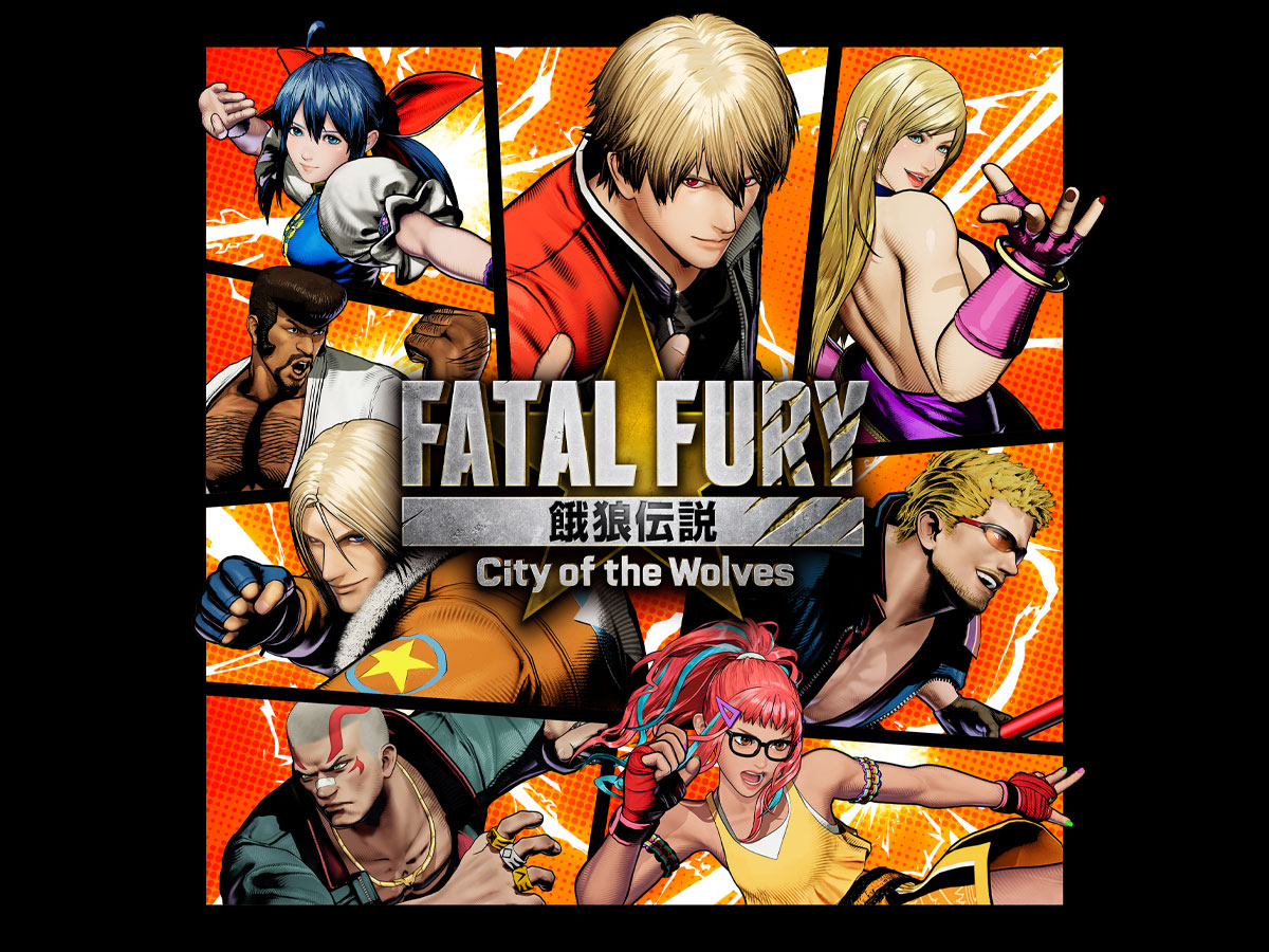 Grafika key art z gry FATAL FURY City of the Wolves