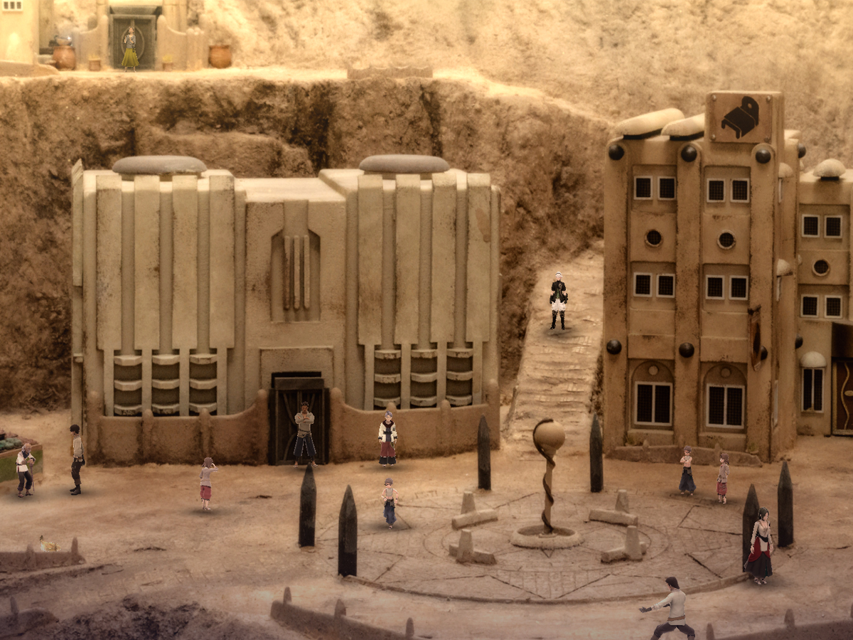 Zrzut ekranu screenshot z gry Fantasian: Neo Dimension