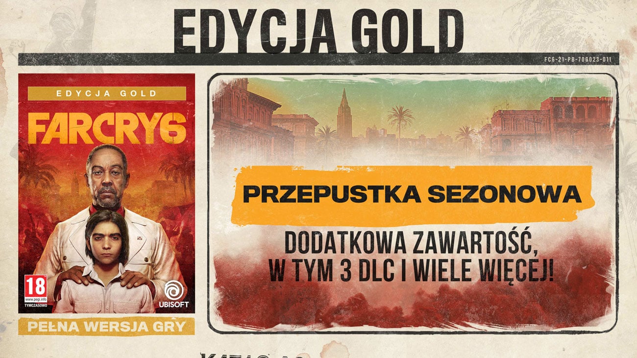 Gra Far Cry 6 - Złota Edycja na PlayStation 4