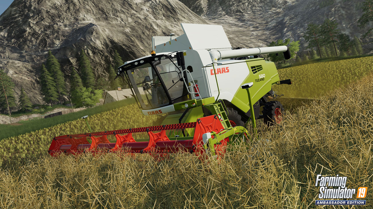 Zrzut ekranu z gry Farming Simulator 19 Ambassador Edition
