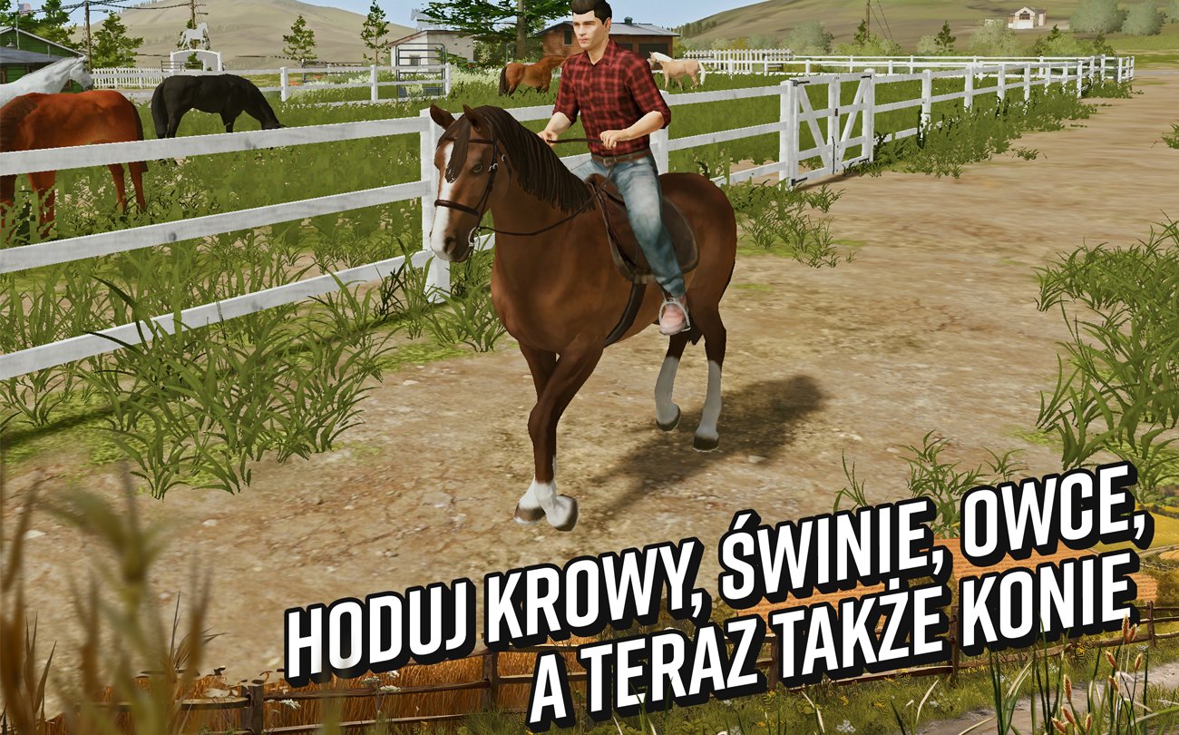 Zrzut ekranu screenshot z gry Farming Simulator 20 na Nintendo Switch