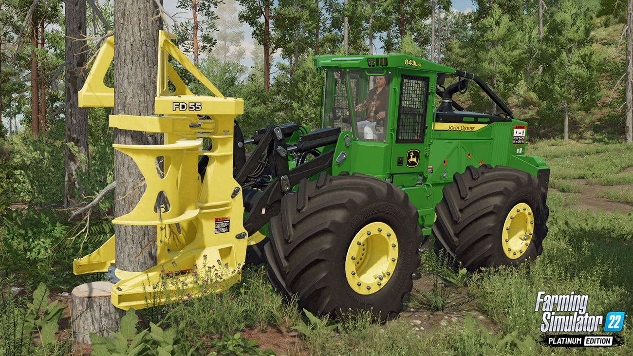 Zrzut ekranu z gry Farming Simulator 22 Platinum Edition