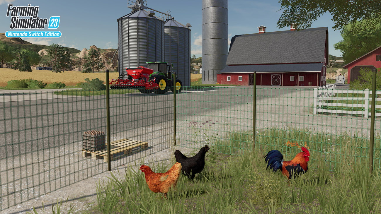 Zrzut ekranu screenshot z gry Farming Simulator 23: Nintendo Switch Edition