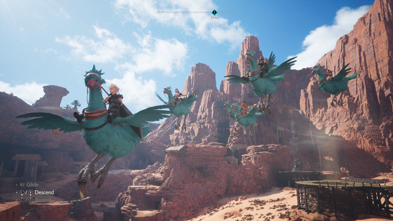 Zrzut ekranu screenshot z gry Final Fantasy VII Rebirth