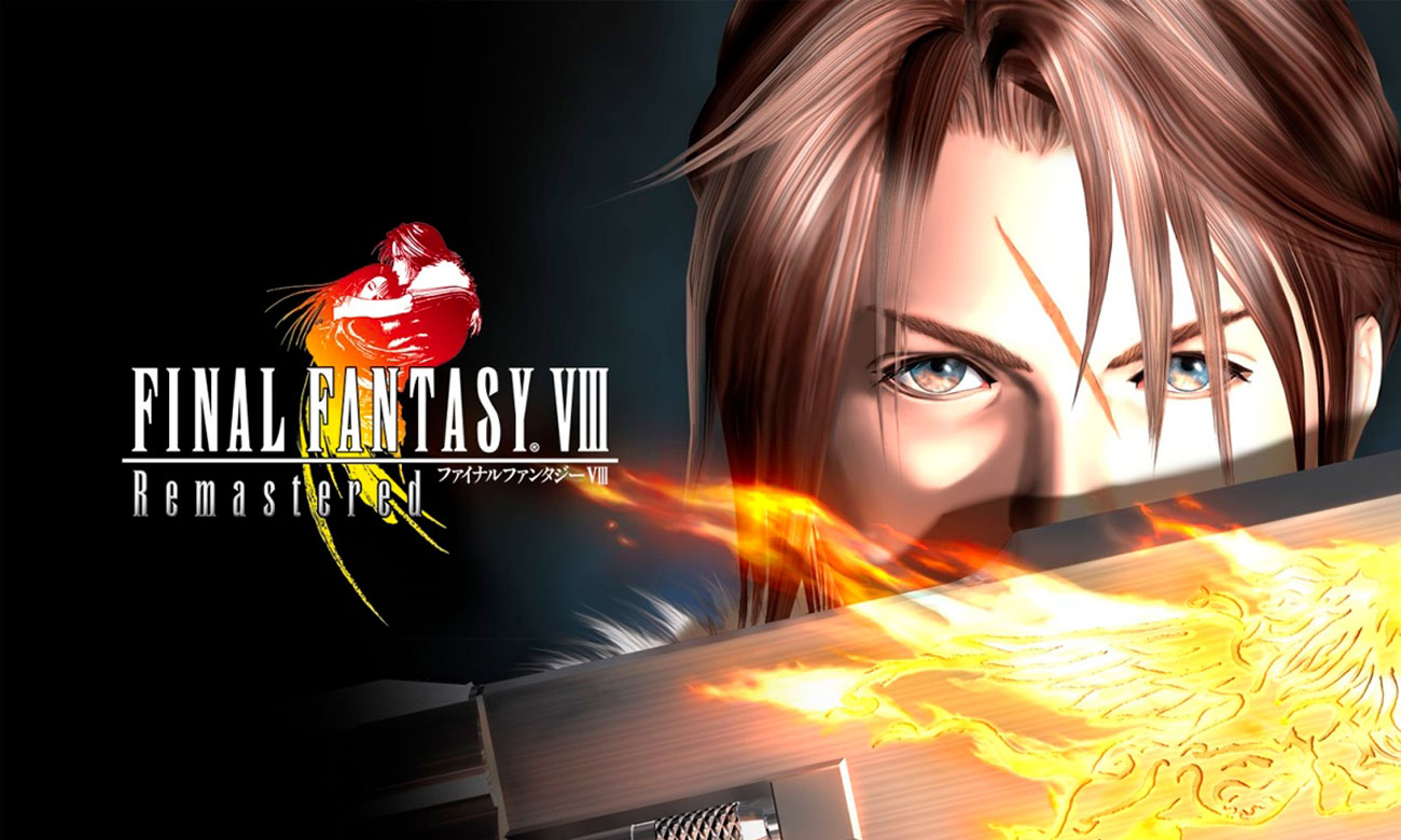 Grafika key art z gry Final Fantasy VIII Remastered