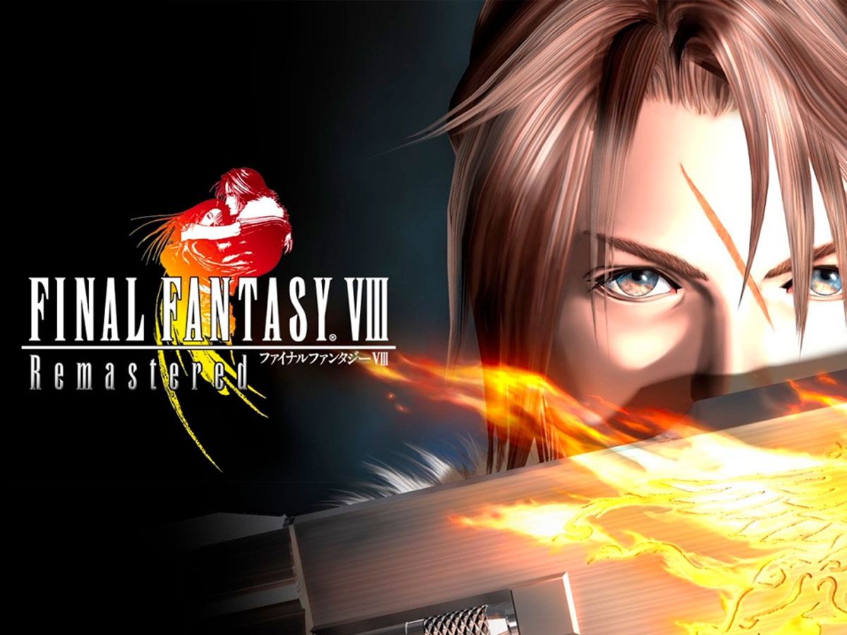 Grafika key art z gry Final Fantasy VIII Remastered