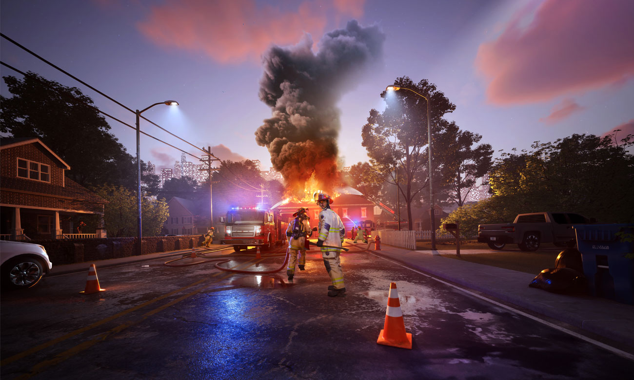 Grafika key art z gry Firefighting Simulator: Ignite