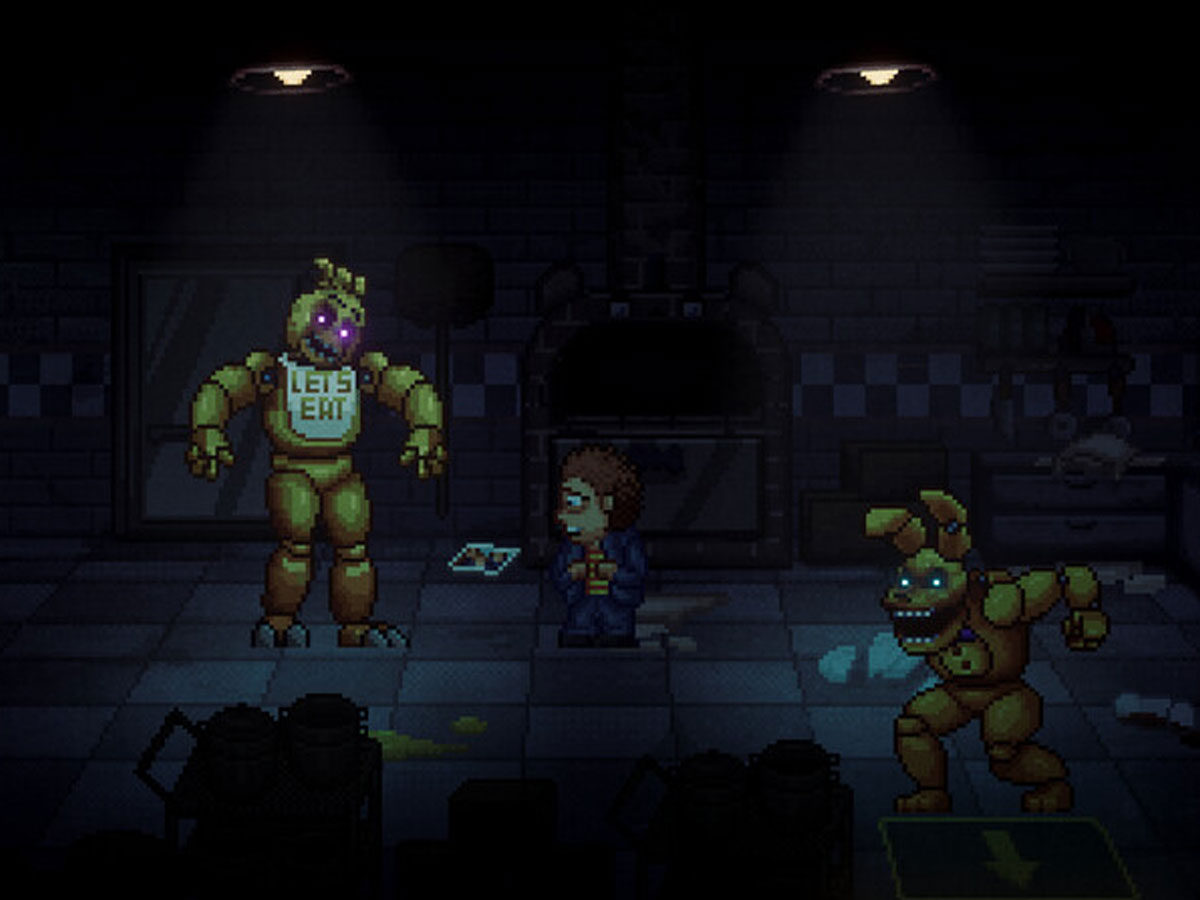 Zrzut ekranu screenshot z gry Five Nights at Freddy’s: Into the Pit