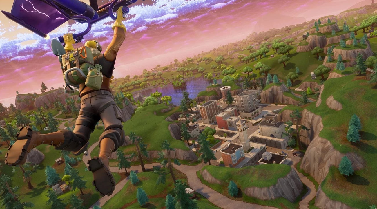 Zrzut ekranu screenshot z gry Fortnite