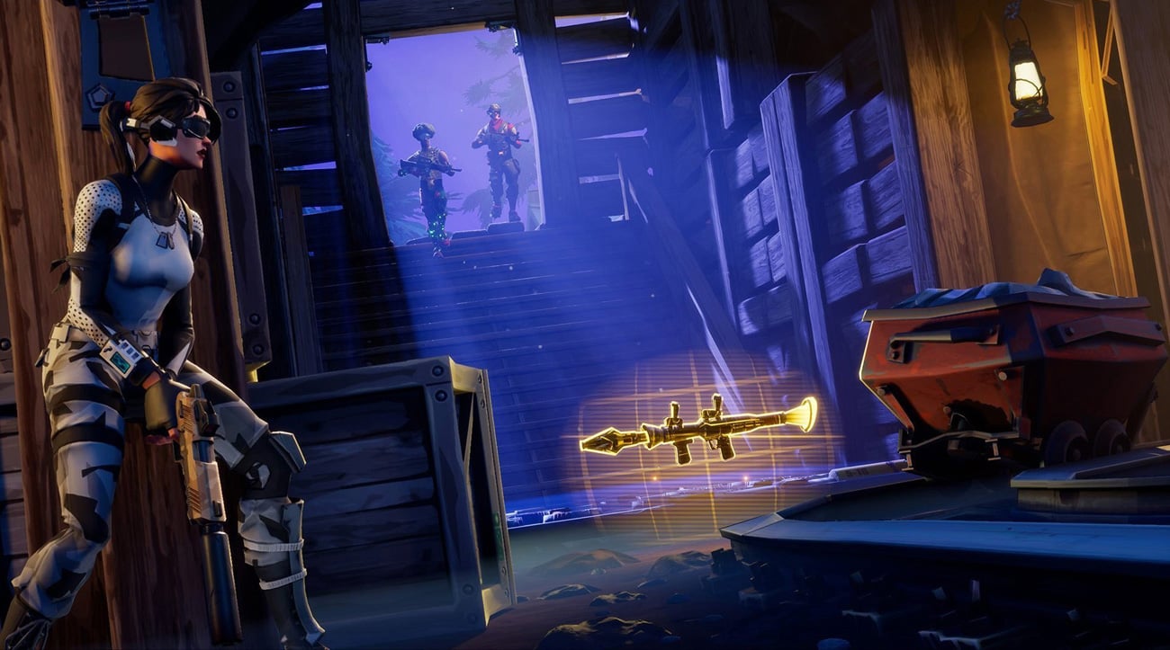 Zrzut ekranu screenshot z gry Fortnite