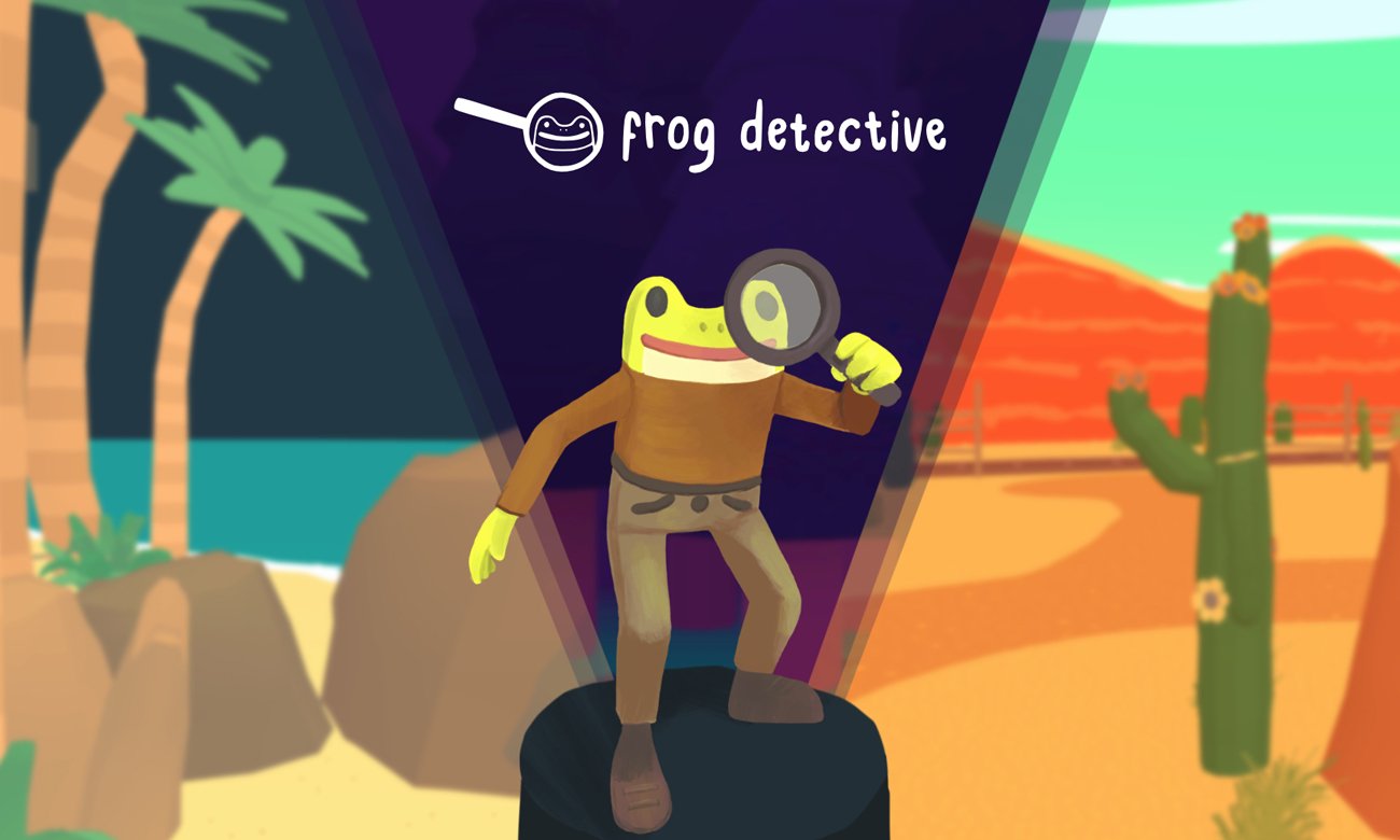 Grafika key art z gry Frog Detective: The Entire Mystery