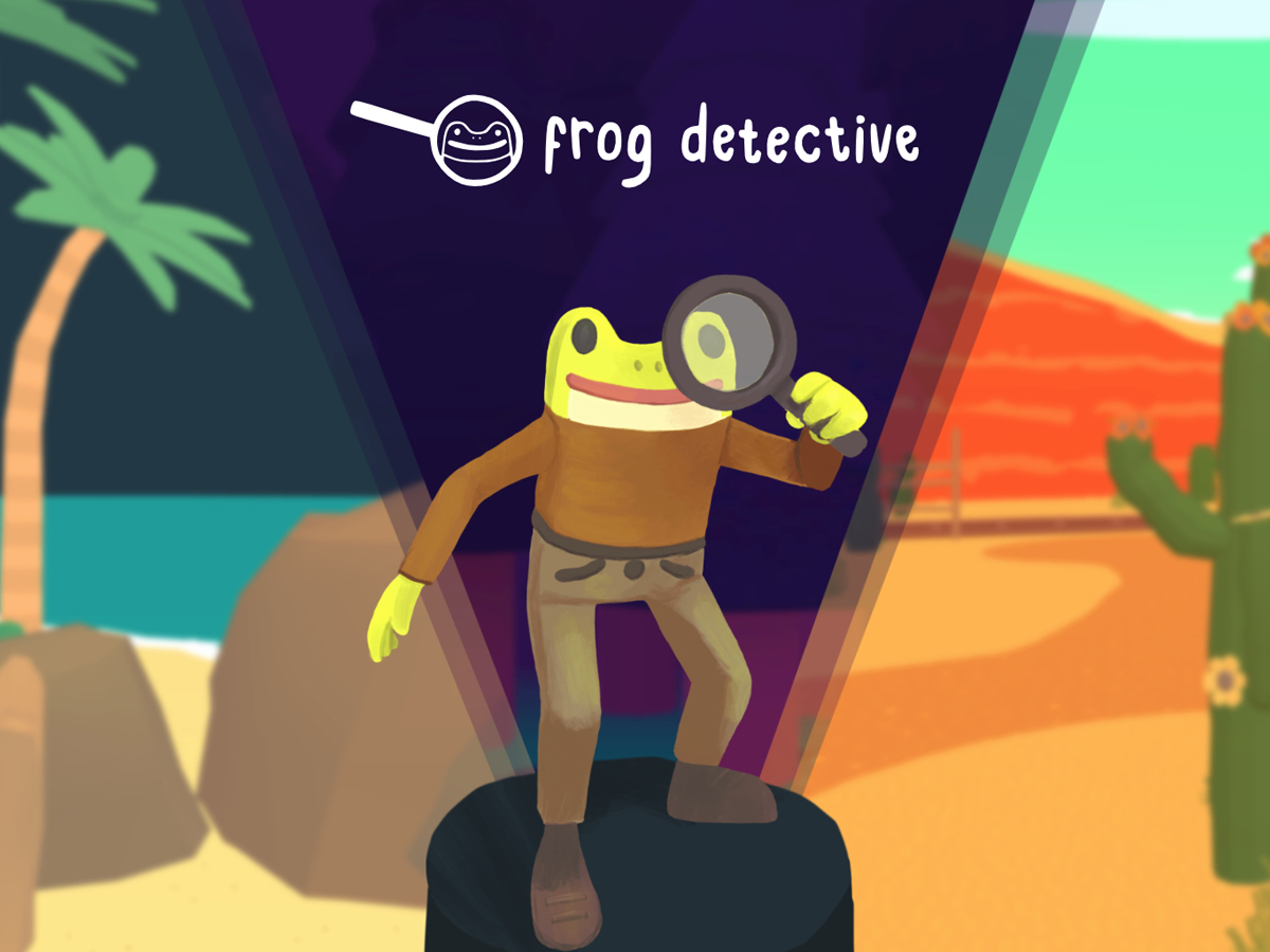 Grafika key art z gry Frog Detective: The Entire Mystery