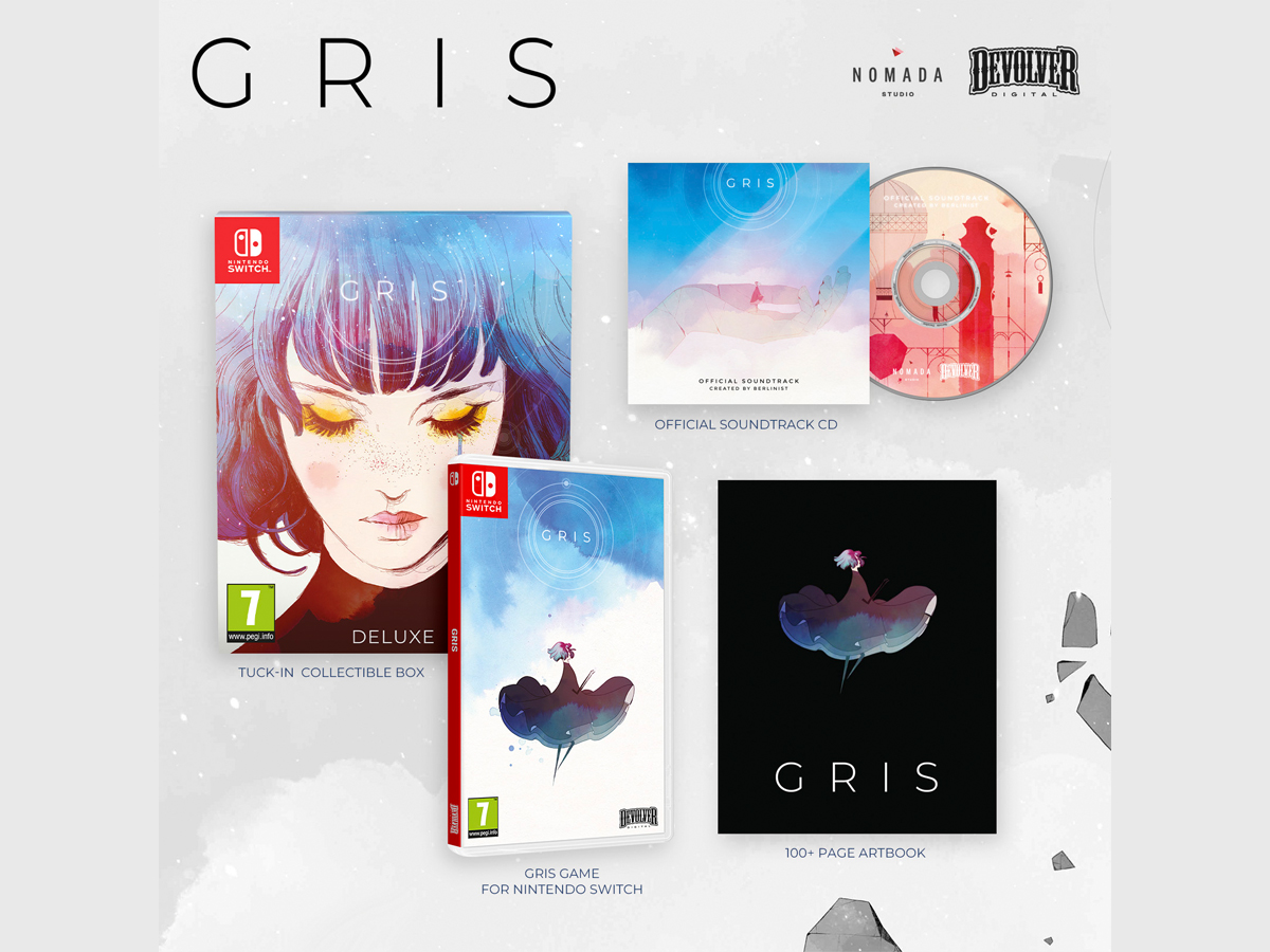 Zawartość GRIS: Devolver Deluxe na Nintendo Switch
