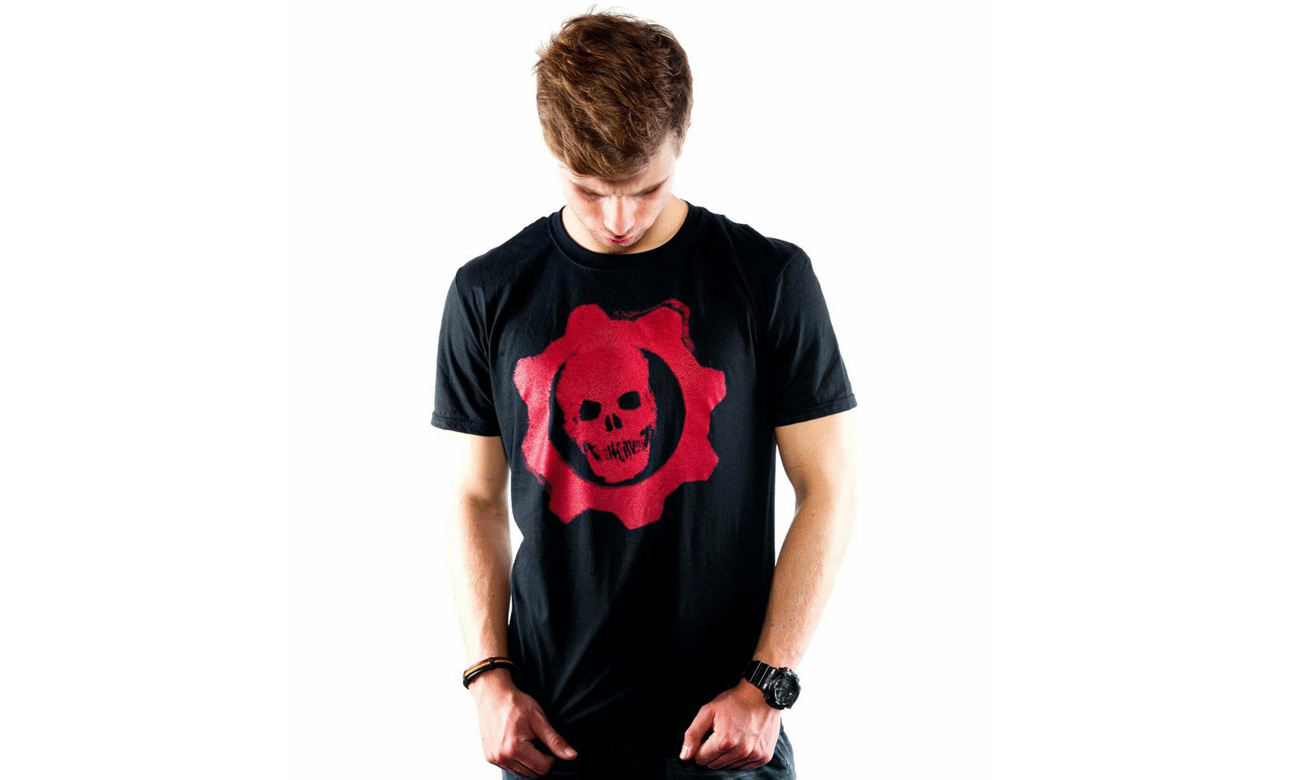 Koszulka Gears of War 4 Black Omen - rozmiar M