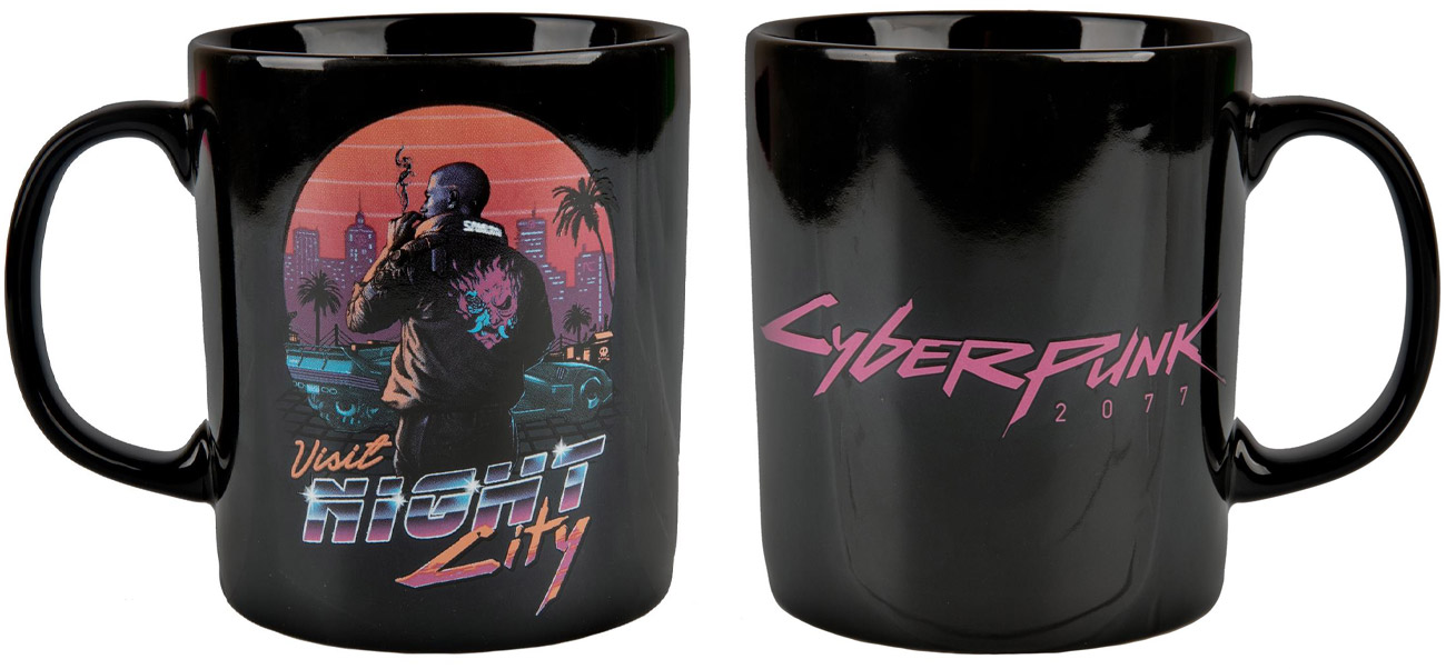 Kubek Cyberpunk 2077 - Visit Night City