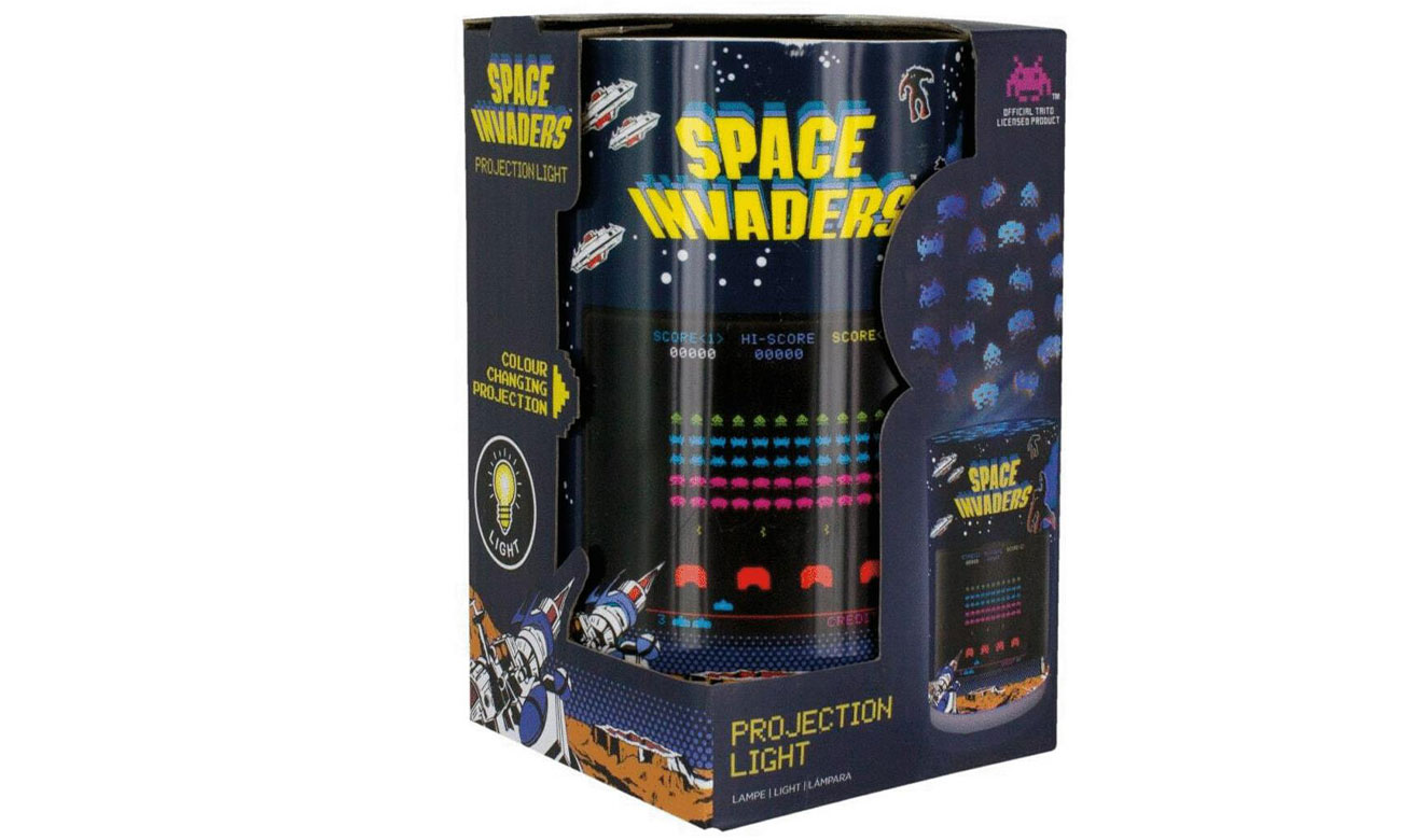 Projektor Space Invaders