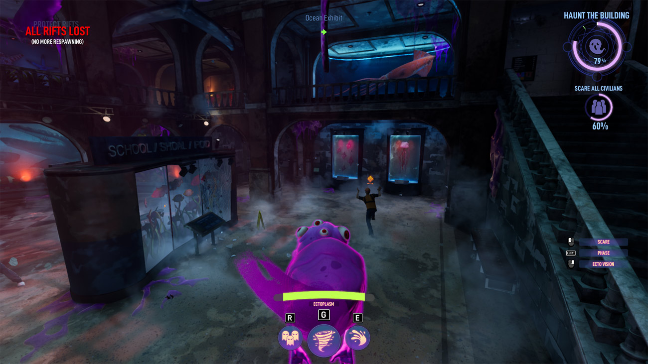 Zrzut ekranu z gry Ghostbusters: Spirits Unleashed