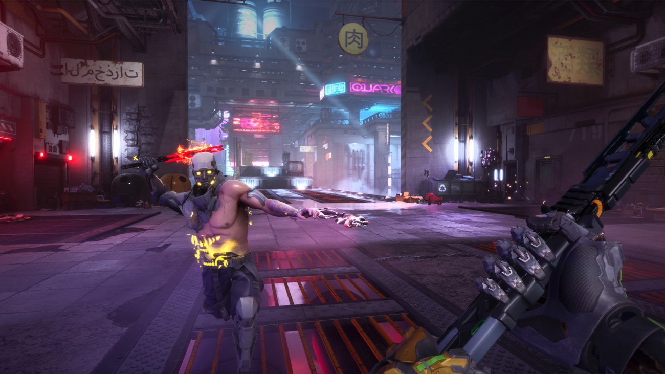 Zrzut ekranu screenshot z gry Ghostrunner 2