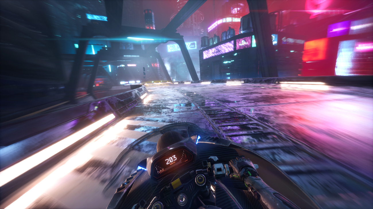 Zrzut ekranu screenshot z gry Ghostrunner 2