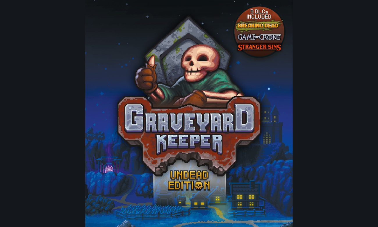Grafika key art z gry Graveyard Keeper: Undead Edition