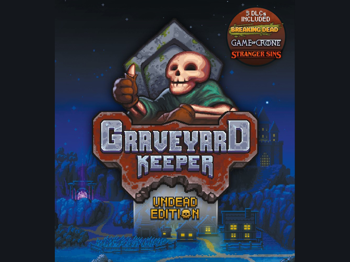 Grafika key art z gry Graveyard Keeper: Undead Edition