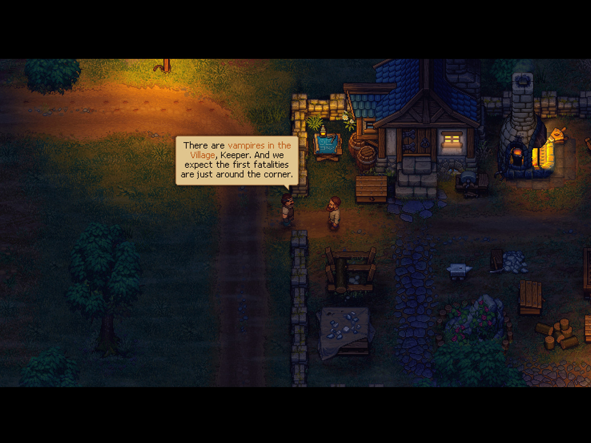 Zrzut ekranu screenshot z gry Graveyard Keeper: Undead Edition