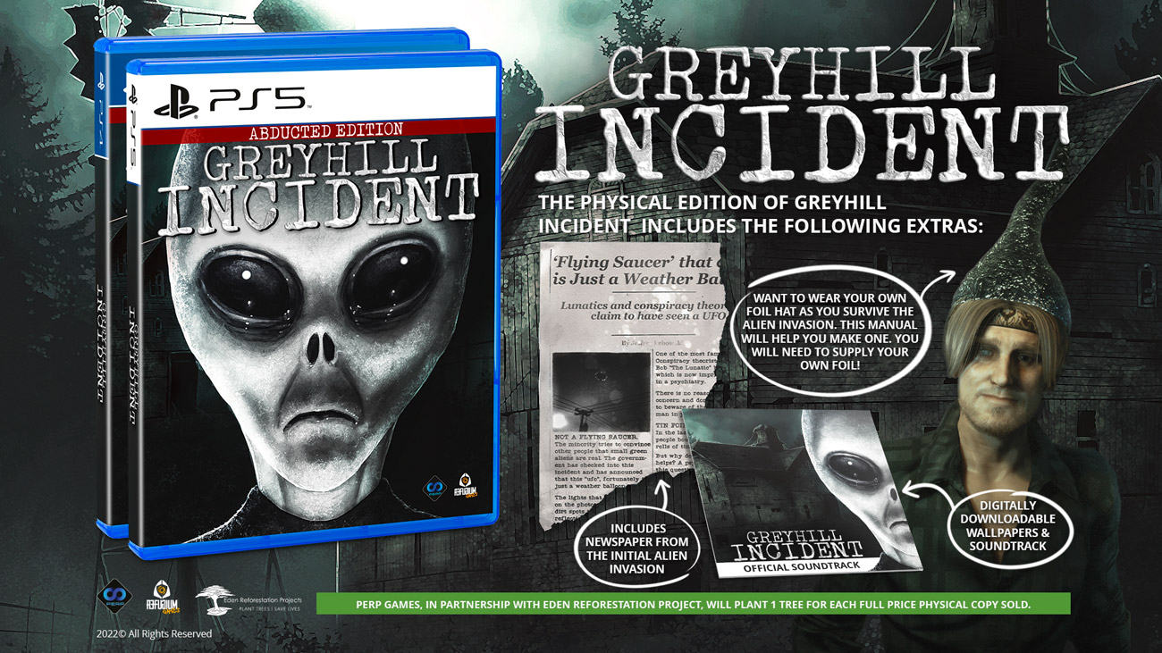 Grafika prezentująca zawartość Greyhill Incident Abducted Edition