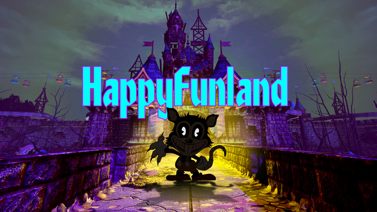 Grafika key art z gry HappyFunland