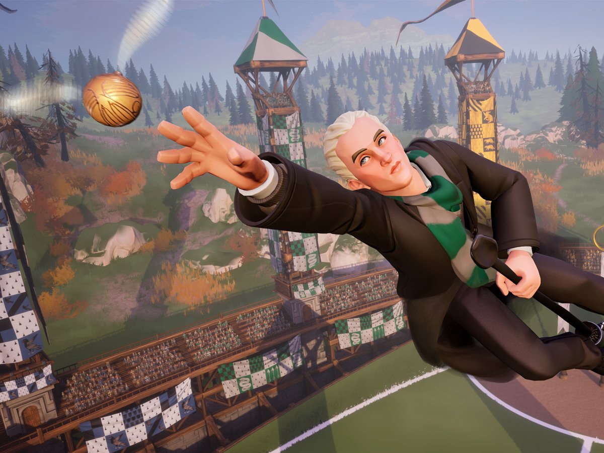 Screenshot aus dem Spiel Harry Potter Quidditch Champions