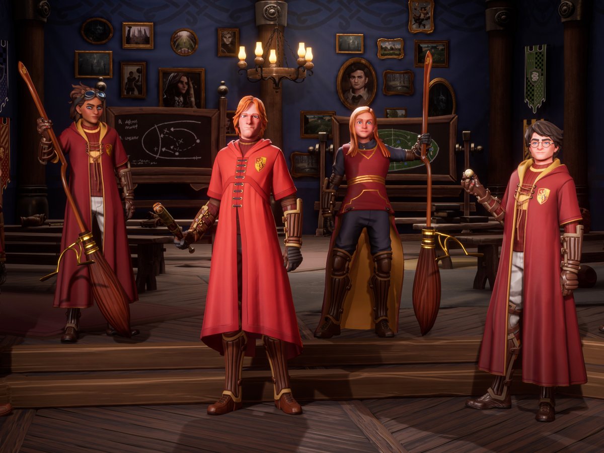 Screenshot aus dem Spiel Harry Potter Quidditch Champions