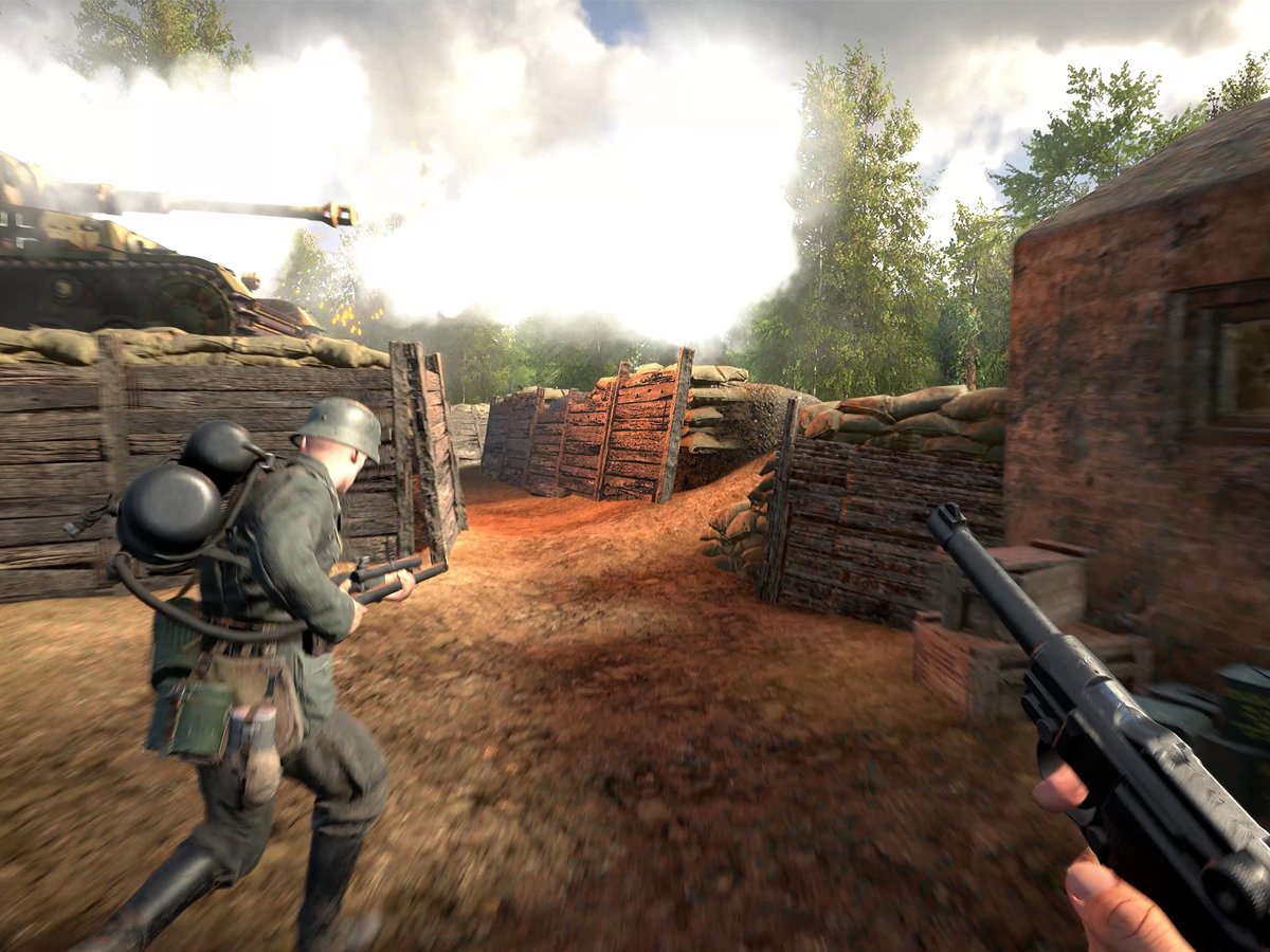 Zrzut ekranu screenshot z gry Hell Let Loose