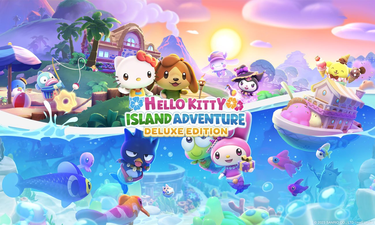 Grafika key art z gry Hello Kitty Island Adventure - Deluxe Edition