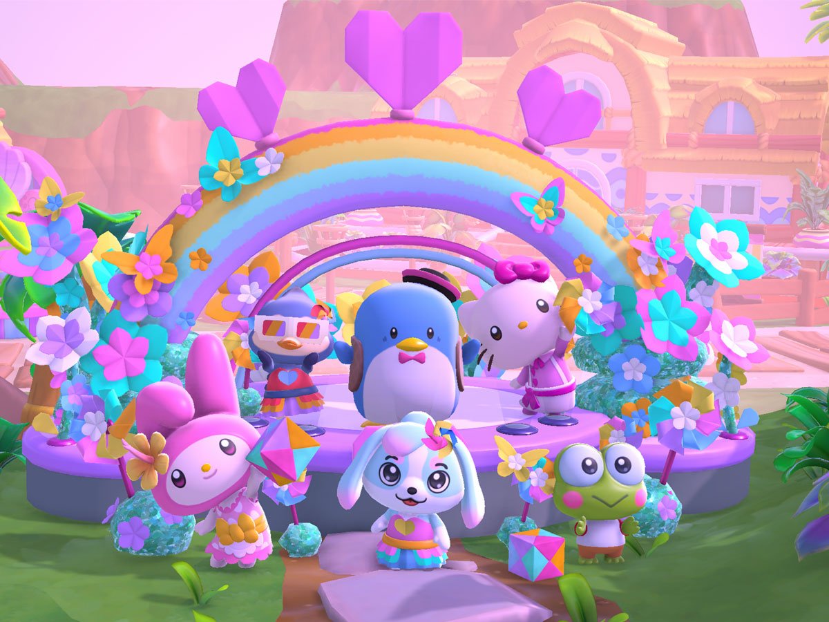 Zrzut ekranu screenshot z gry Hello Kitty Island Adventure - Deluxe Edition