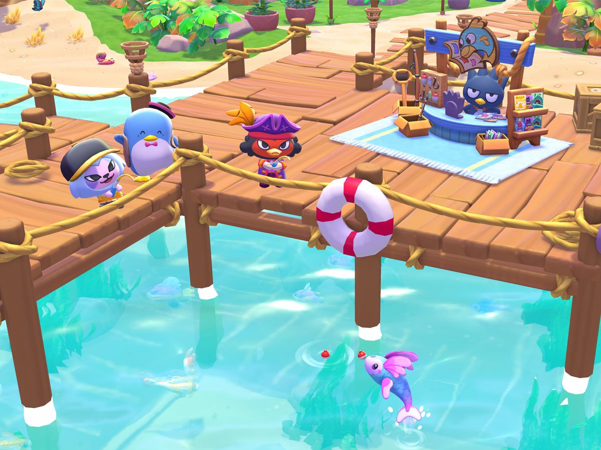 Zrzut ekranu screenshot z gry Hello Kitty Island Adventure - Deluxe Edition