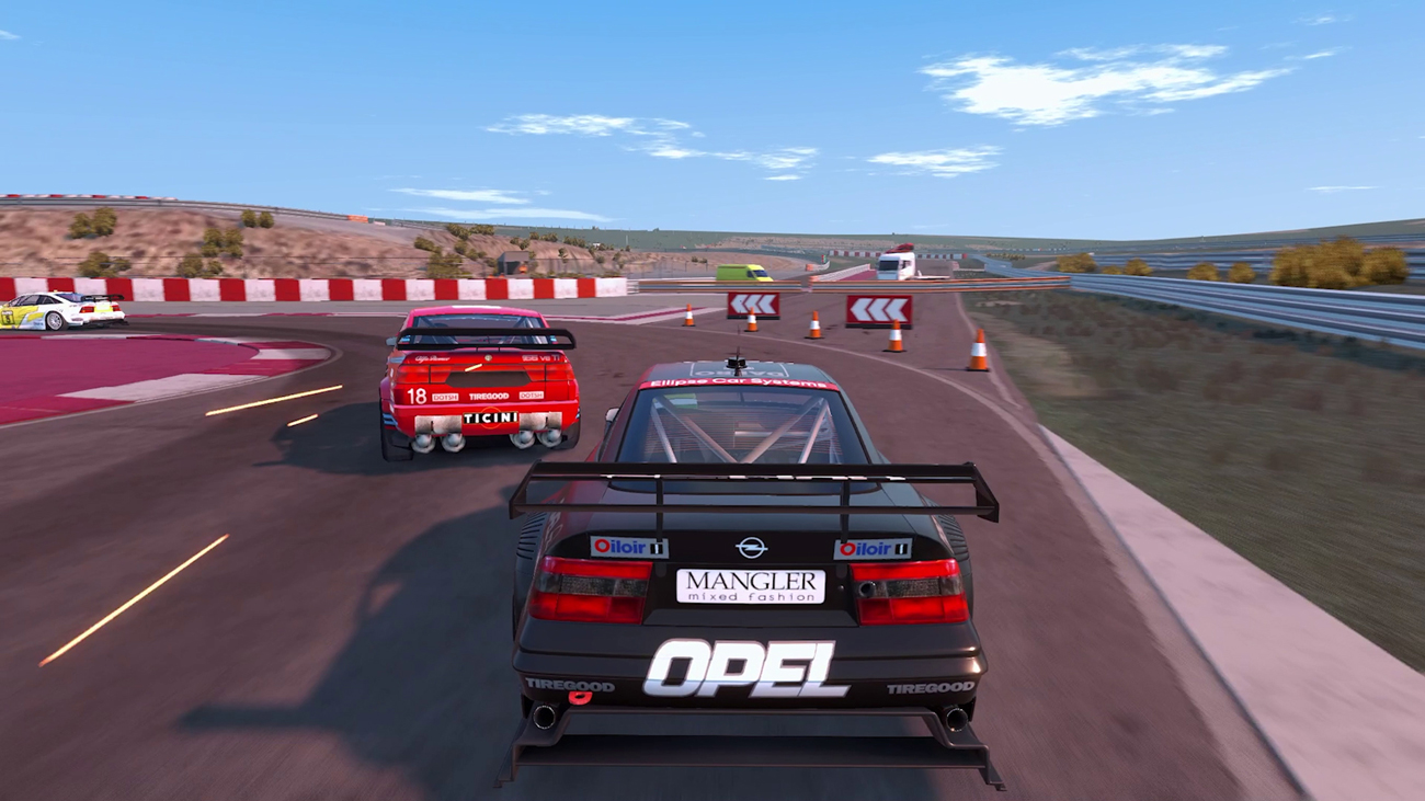 Zrzut ekranu screenshot z gry Hot Lap Racing