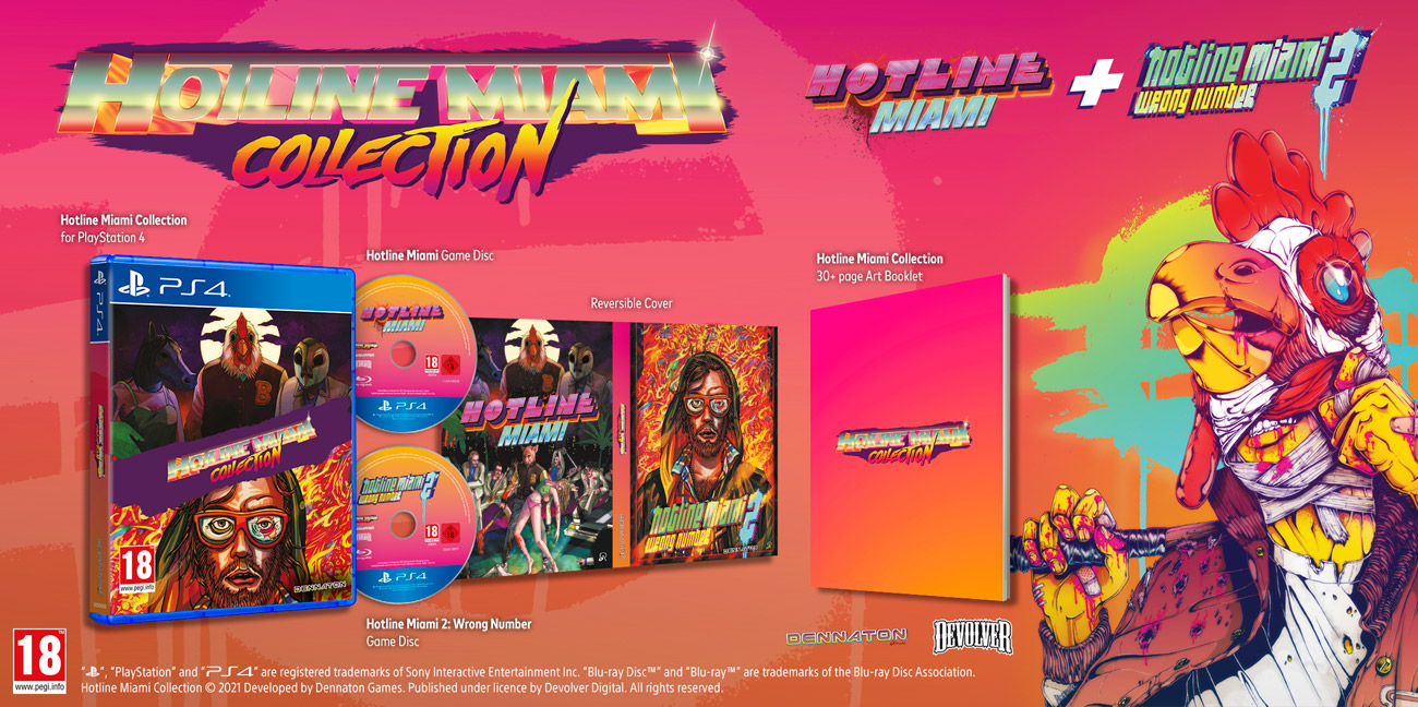 Zestaw Hotline Miami Collection na PlayStation 4