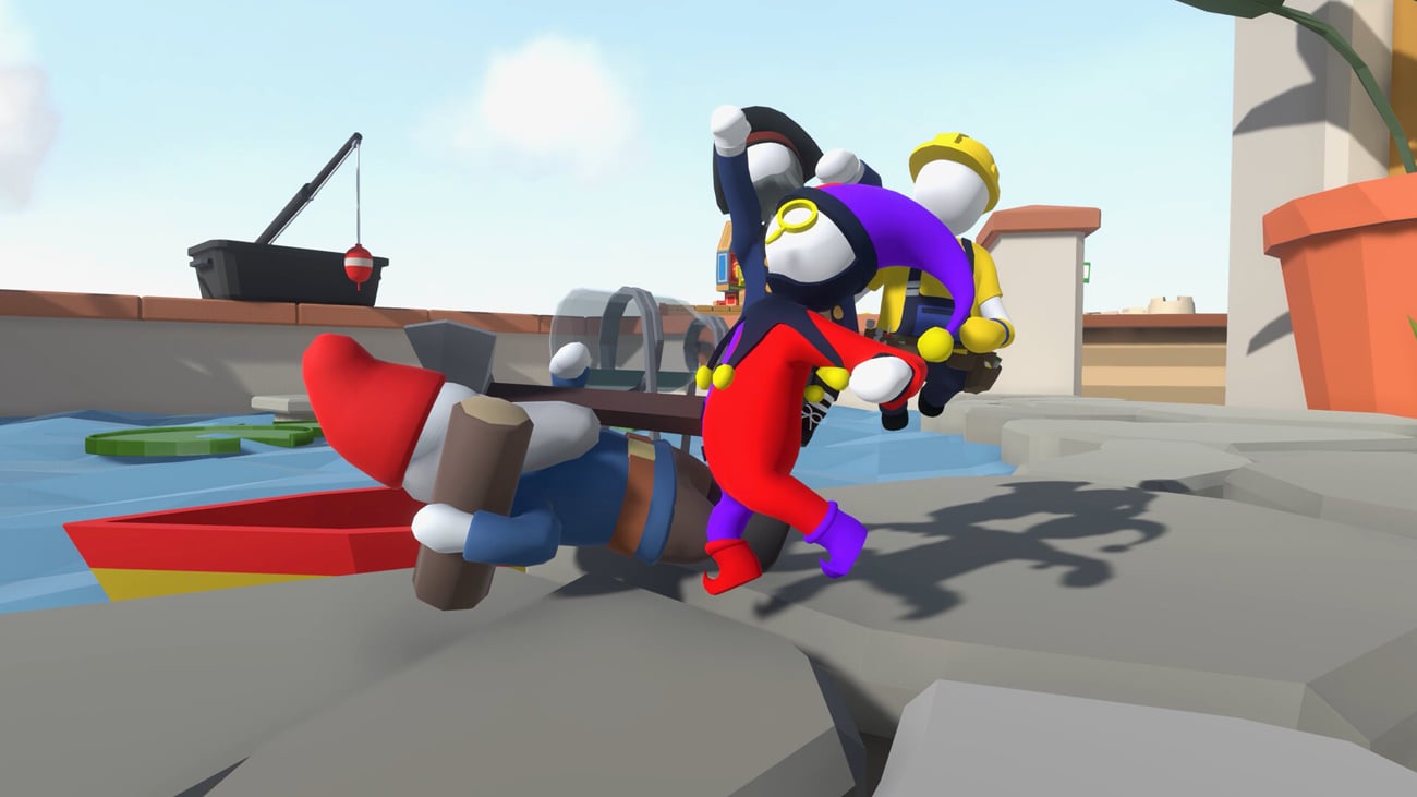 Zrzut ekranu screenshot z gry Human Fall Flat: Dream Collection