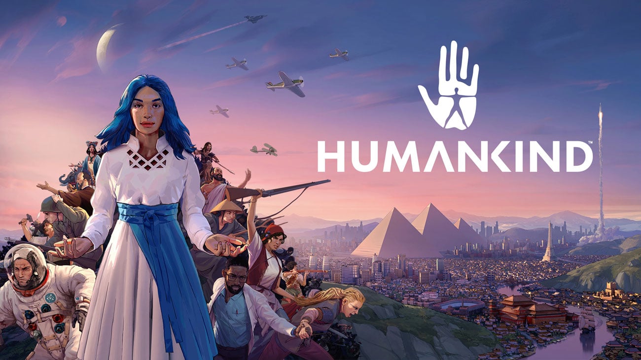 Grafika keyart z gry Humankind