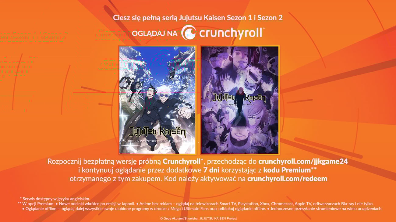 Zyskaj dostęp do wersji próbnej serwisu Crunchyroll