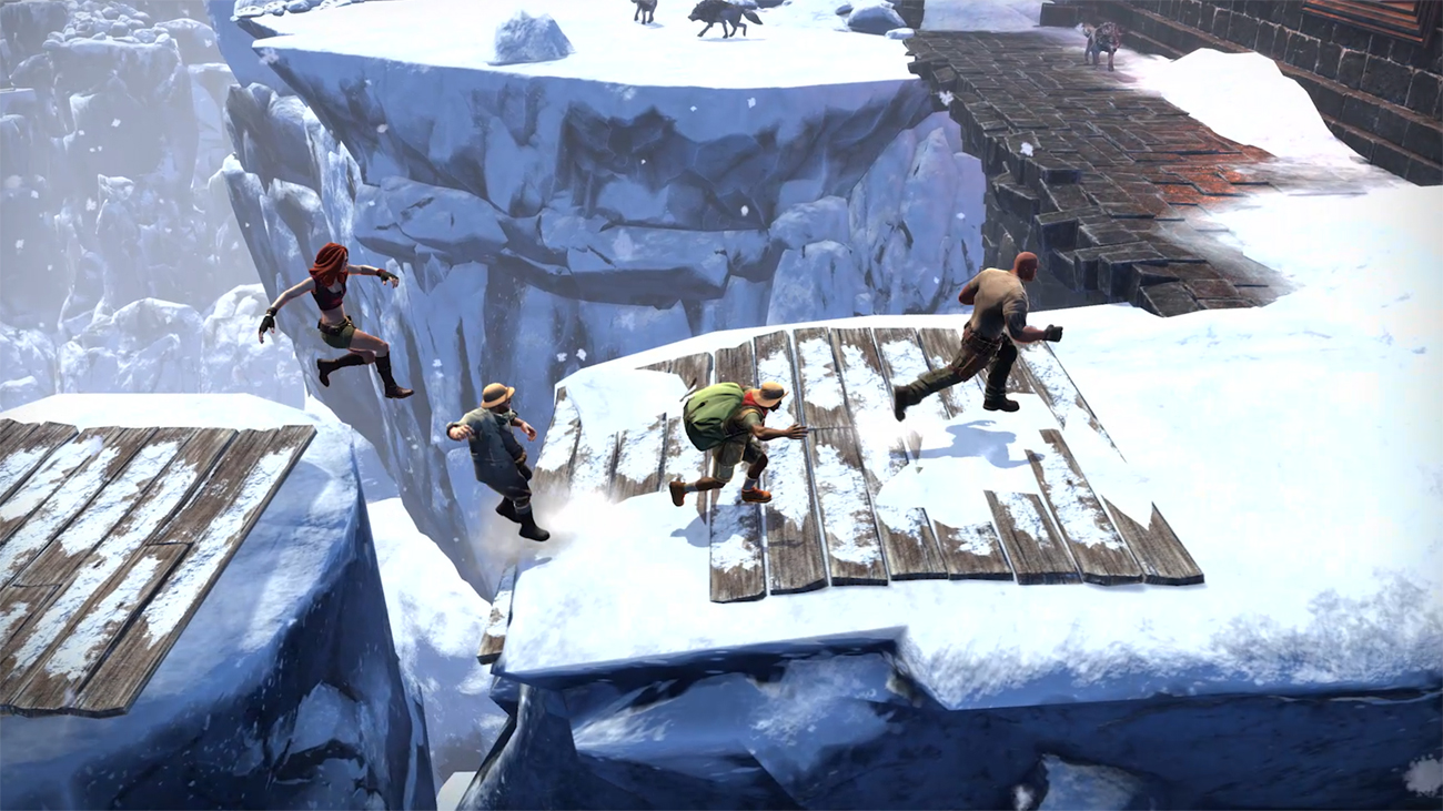 Zrzut ekranu screenshot z gry Jumanji: Dizikie Przygody