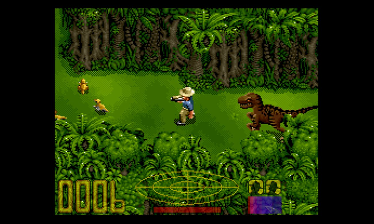 Zrzut ekranu screenshot z Jurassic Park Classic Games Collection