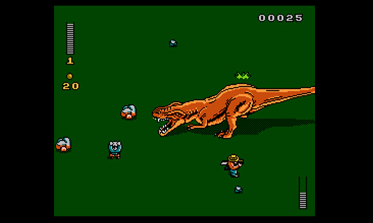 Zrzut ekranu screenshot z Jurassic Park Classic Games Collection