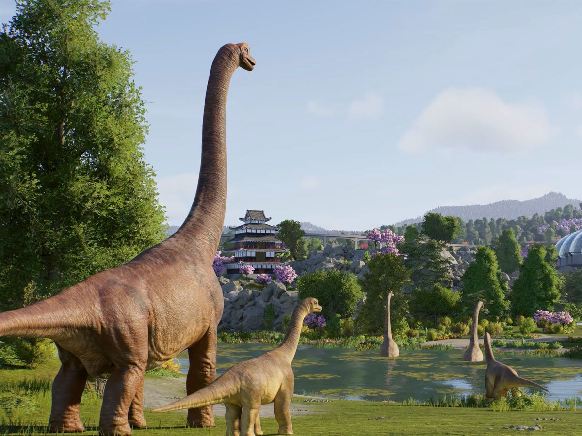 Zrzut ekranu screenshot z gry Jurassic World Evolution 3