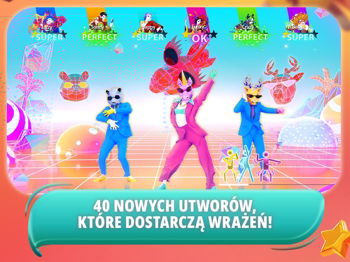 Zrzut ekranu screenshot z gry Just Dance 2025 Edition