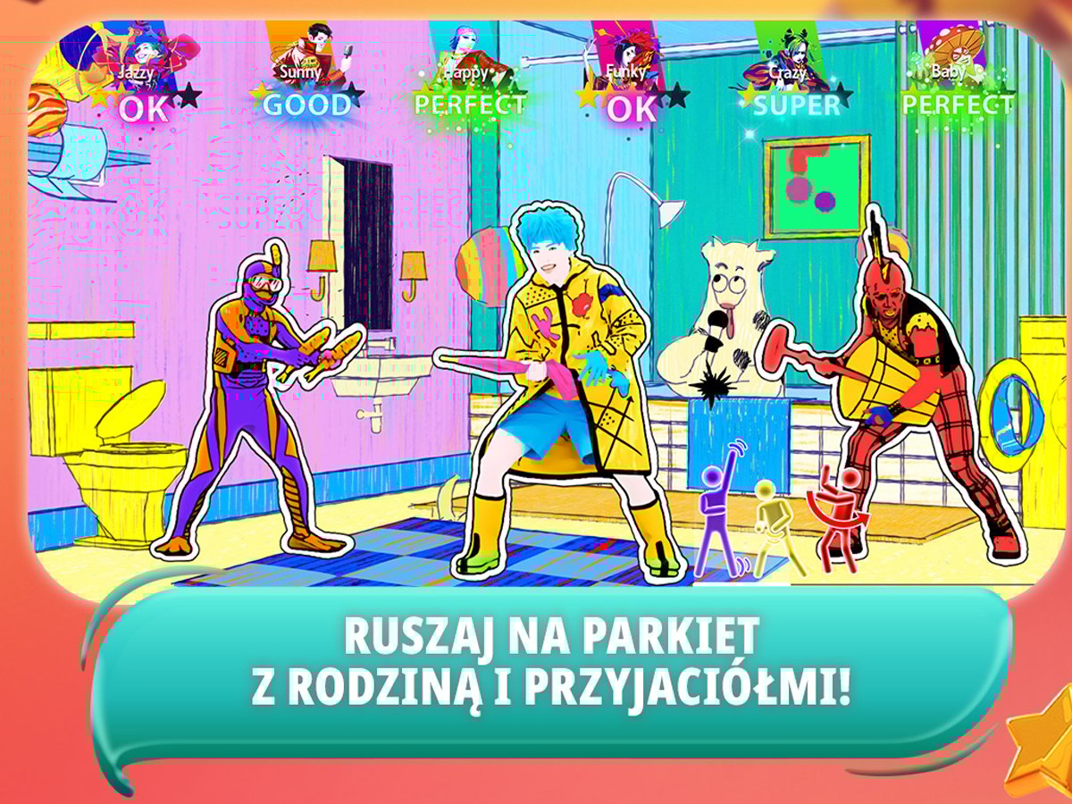 Zrzut ekranu screenshot z gry Just Dance 2025 Edition