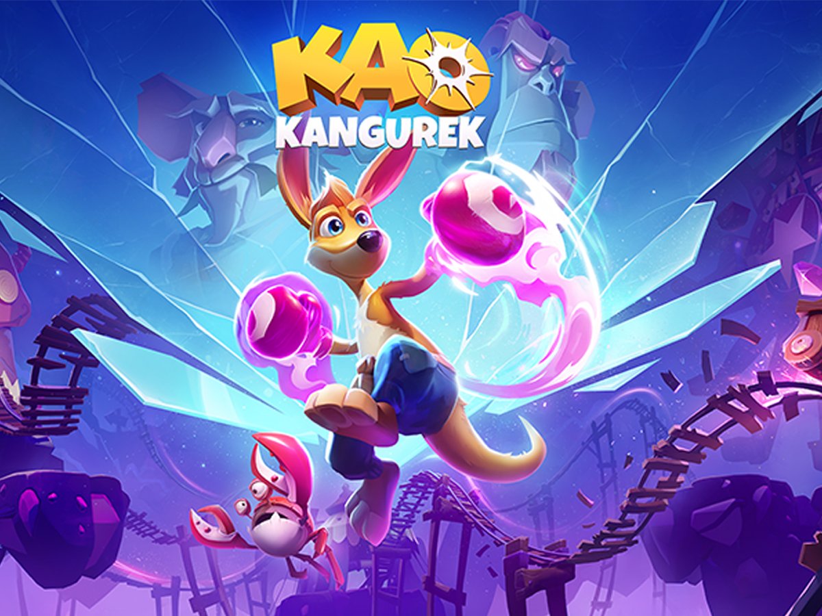 Grafika key art z gry Kangurek Kao